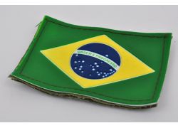 Bandeira do Brasil Emborrachada