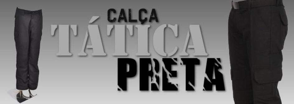 Calça Preta Tática